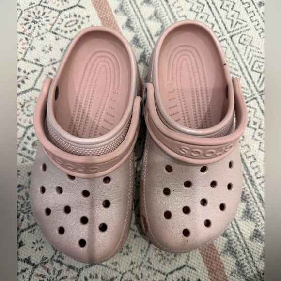 CROCS Kids Shoes in Light Pink - Picture 2 of 4